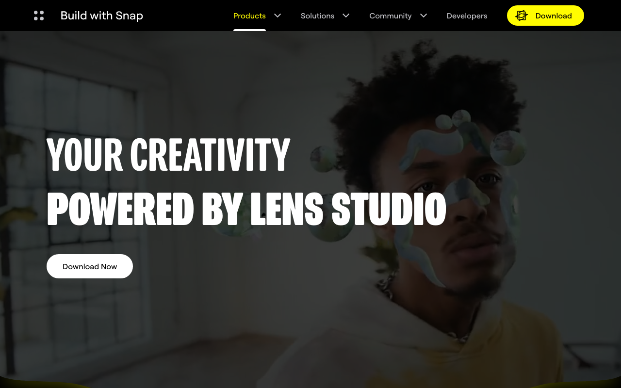 Snap Inc. homepage