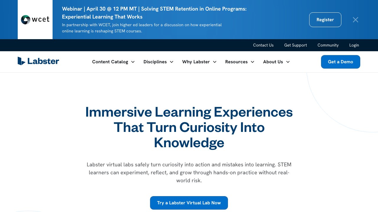 Labster VR science lab