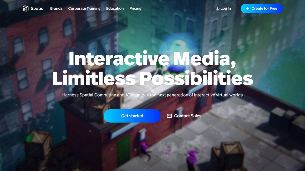 Spatial VR professional collaboration
